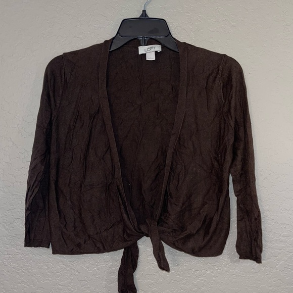 Ann Tylor Loft Women Cardigan Sweater - Picture 2 of 4